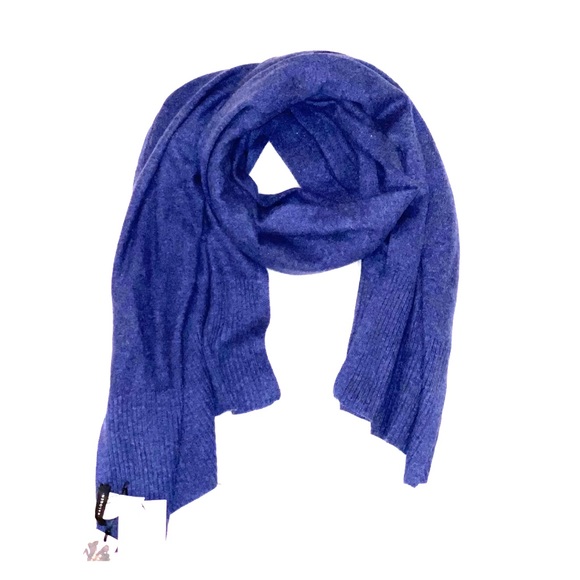 Halogen Accessories - NWT 100% Cashmere Scarf Halogen Blue 70x22